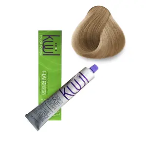 Kuul Color System Permanent Hair Dye 9.12 Rubio Clarisimo Cenizo Nacarado 3.04 fl oz containber tube