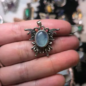 Witchy Whimsy Costume Enamel and Crystal Necklace with Unique Design Elements and Adjustable Chain Whimsical Pendant for Magic Accessory Collection