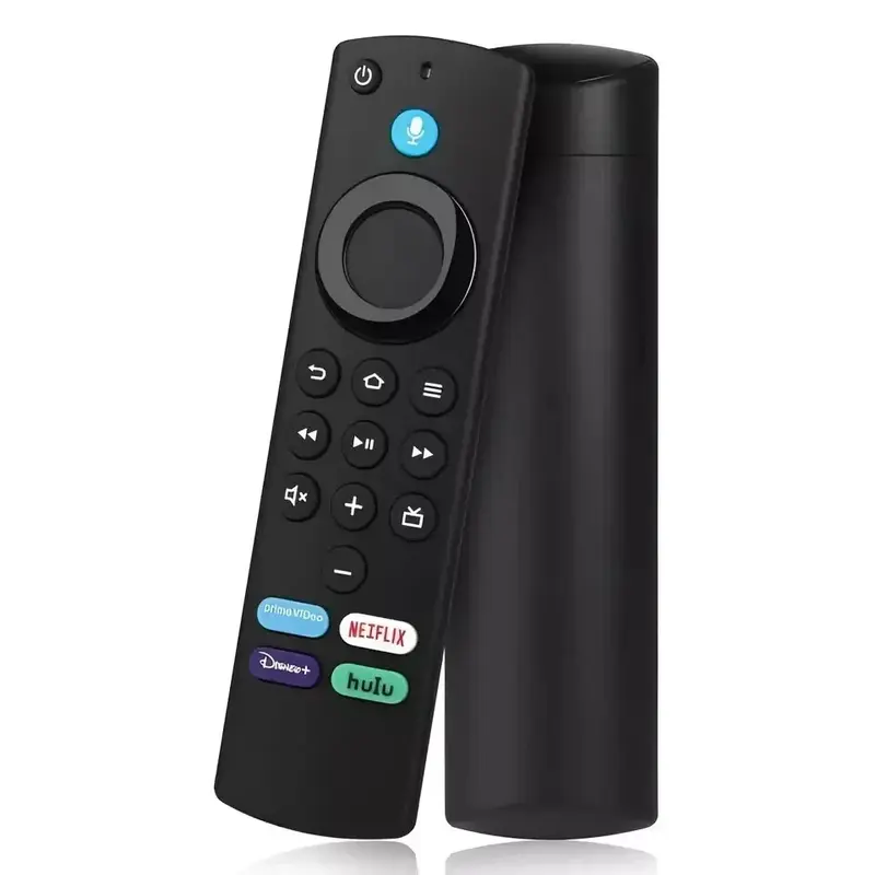 L5B83G 433MHz Wireless Smart Voice Remote Controller - ABS Plastic, Auto Pair Accessory for Amazon Fire TV Stick Lite, 4K 3rd Gen Alexa (TikTok Shop Back to School)