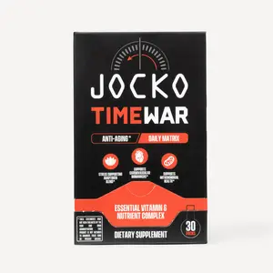 Jocko Fuel TIME WAR Multivitami, Healthy Aging Supplement for Heart, Bone, Eye Health & Energy Support (30-Day Supply) - 1 Pack Healthcare Fitness Dietary Edible