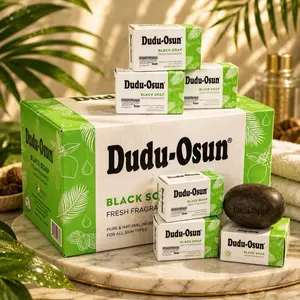 Dudu Osun Black Soap, 150g Size, 48-Piece Pack, Fresh Fragrance
