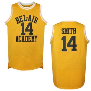 Fresh Prince of Bel Air 90s Throwback Jersey, Unisex Basketball Shirt for Theme Parties, Gifts for Fans, Retro TV Show Merch, TikTok Viral classic season style