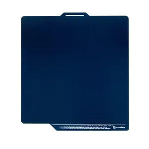 Numakers Frostfire Edition Build Plate - Matte Steel for PLA & PETG - Cold-Grip Coating - Universal Fit for Magnetic Beds - No Overheating Needed - Perfect First Layer Adhesion Decor Print
