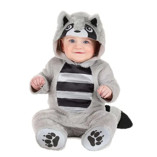 Infant Cozy Raccoon Costume