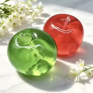 Oil Gloss Apple Squishy Squeeze Toy - Slow Rebound, Moldable Stress Relief Fidget Toy for Kids, Ideal Children's Day Gift, Squishies