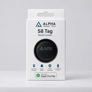 Anti-Loss Smart Tracker, Compact Lightweight Tag Compatible with Apple