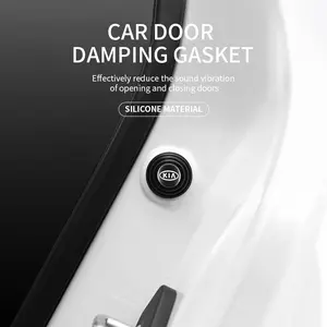Car door shock absorption and buffering protection sticker, sound insulation rubber pad for KIA Rio Ceed K2 K3 K5 RIO 3 4 Sportage Cerato Soul Sorento Picanto Optima
