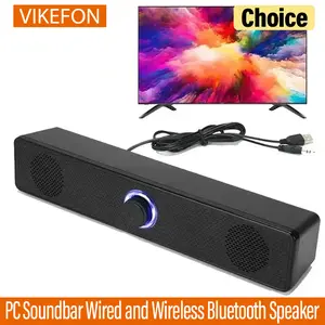 Home Theater Surround Soundbar, Wired Wireless Bluetooth Speaker for Daily Use