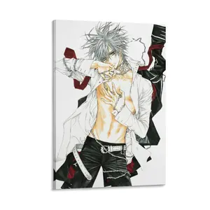 Vampire Knights Canvas . HD Wall Decor for Home. Living Room And Bedroom Art. Adds Charm to Your Space. Poster Canvas Wall Art For Bedroom Decor Bar Office Room Decor Gift