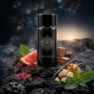 100ML Sunrise Perfume, Floral Food Fragrance Neutral Scent, Fresh Middle Eastern Aroma, Ideal for Daily Use and Gifting