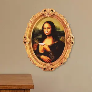 1PC Funny Famous Painting Refrigerator Magnet, Fun Fridge Magnet, Nice Home Decor Gift, Unique Kitchen Accessory, Humorous Art Decoration