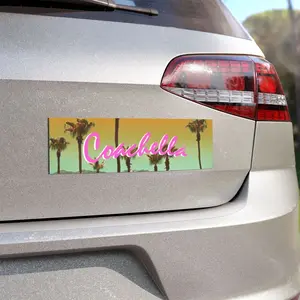 Coachella Car Magnets - Festival Decor, Boho Vibes, Summer Road Trip Essentials, Music Lover Gift, Car Accessories