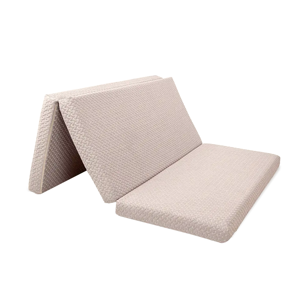 4 Inch High Quality Tri-Folding Space Saving Mattress, Soft Memory Foam Foldable Mattress, High Quality Mattress, Tri Folding Mattress