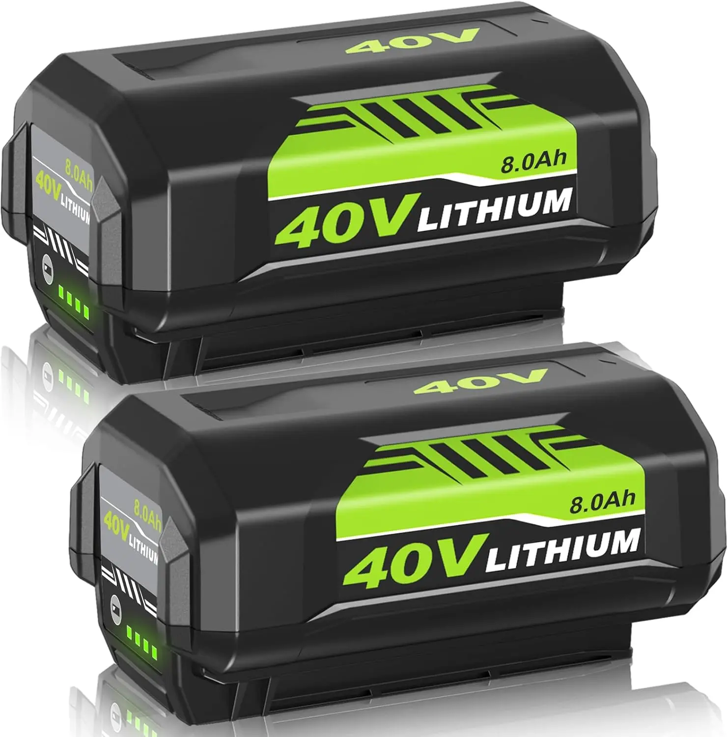 2-Pack OP4030 8000mAh (8.0Ah) Replacement for Ryobi 40V Battery | Compatible with OP40261/OP4040/OP4050A/OP40601/OP4075A Tools Lithium Battery Replacement