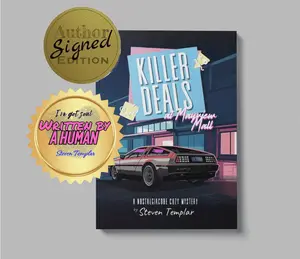 Killer Deals at Mayview Mall: Signed Nostalgic Cozy Mystery Paperback Novel