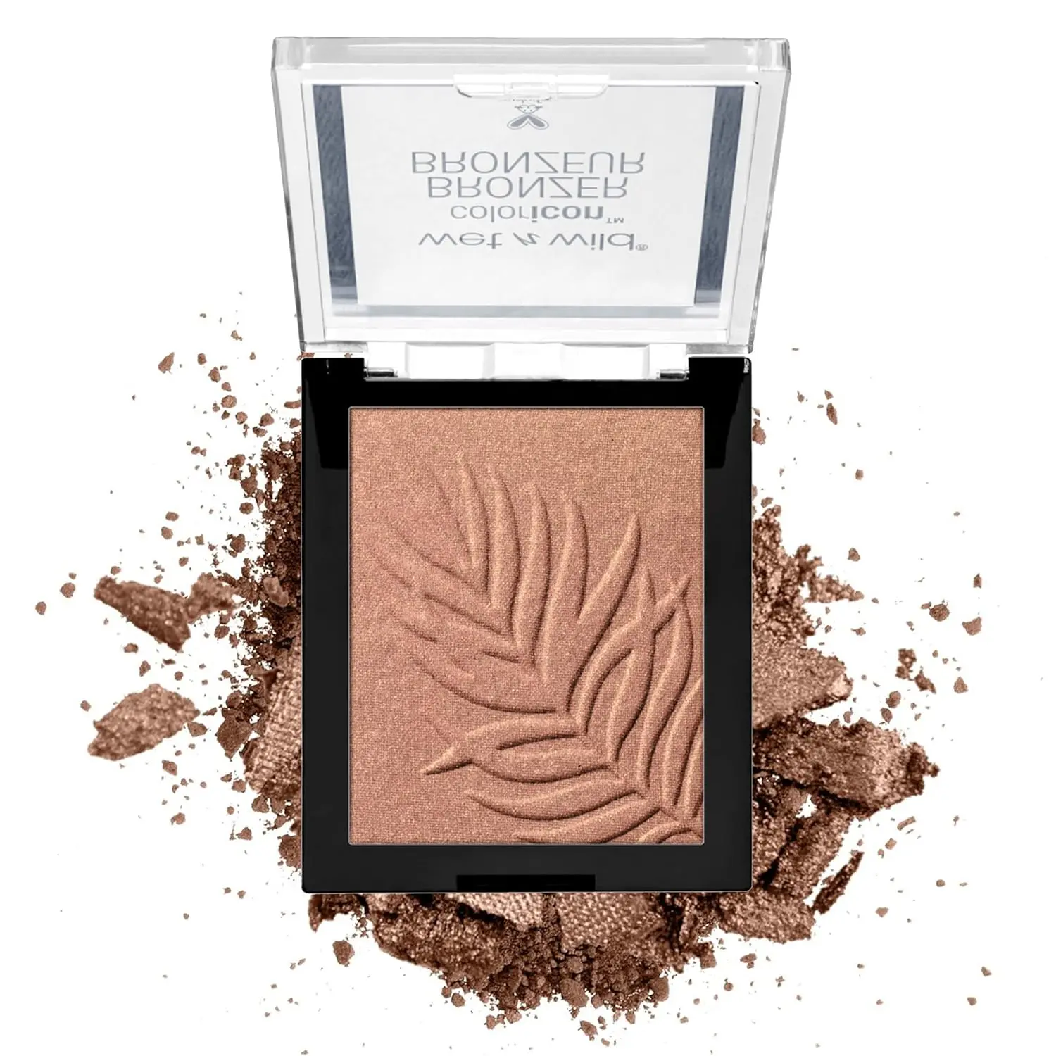 Wet N Wild Color Icon Bronzer, Palm Beach Ready, Gel-Infused Cream-to-Powder Makeup for a Sun-Kissed Glow, Weightless, Cruelty-Free & Gluten-Free