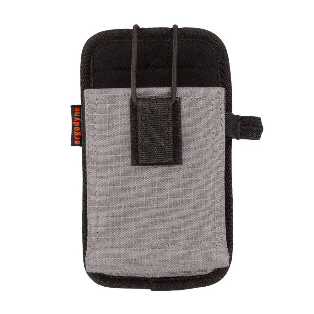 Ergodyne EGO19187 Belt Clip Plus Loops Barcode Scanner Holster, Gray - Large