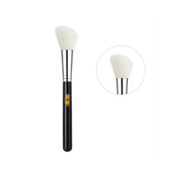 Generic Angled Blush Brush for Precise Application - Essential Makeup Tool for Natural or Bold Cheek Color Enhancer