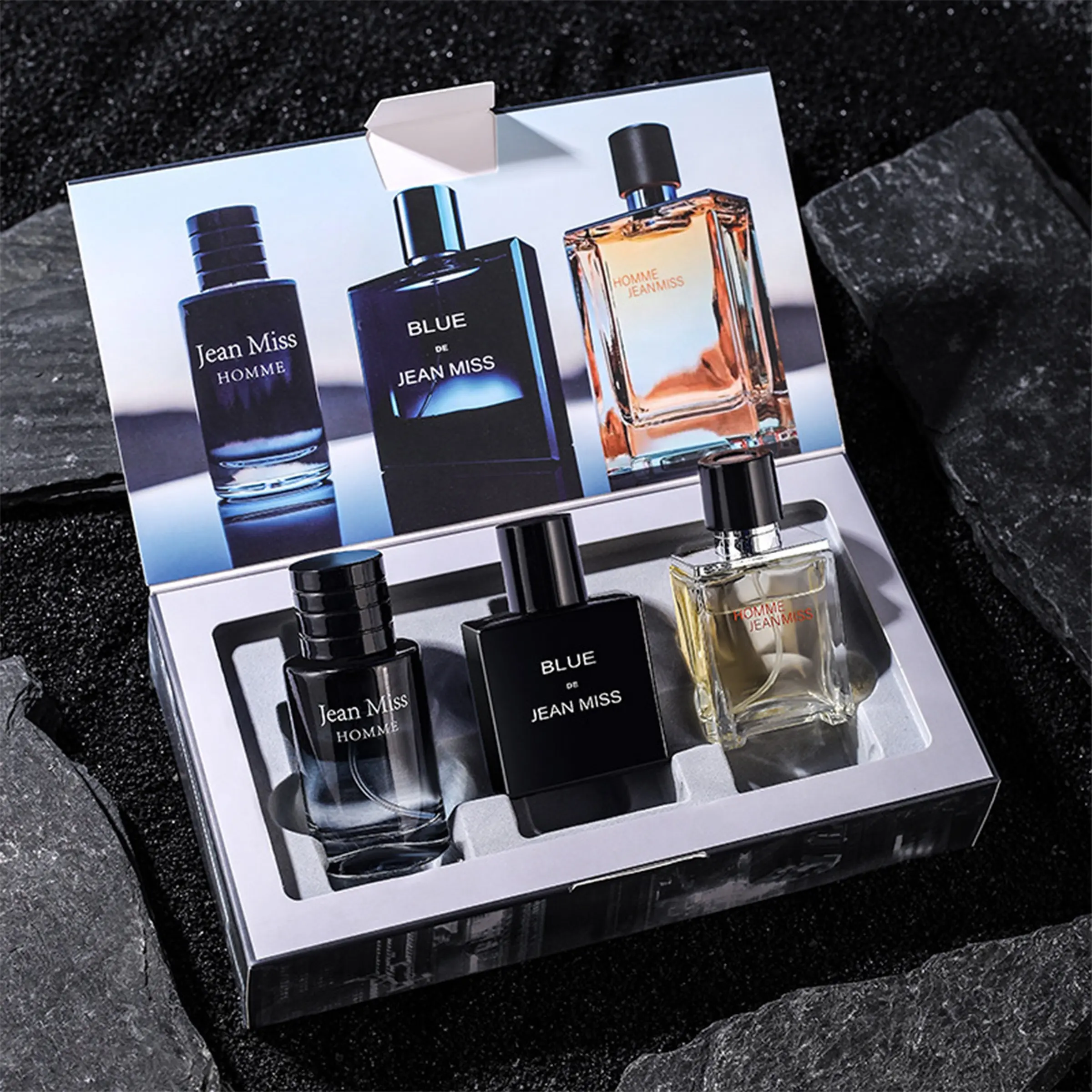 Men's & Women's Perfume Set, 3-Count, 30mL Each, Liquid Fragrances, Daily Scent, Ideal Gift for Couples, Dates & Gatherings, Daily Use Fragrance