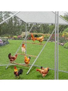 Chicken Perch For Coop, Chicken Roosting Bars Perfect For Backyard Poultry, Farm Roost Toys For Hen Coop Accessories, Easy To Assemble & Clean, 55'' L X 39'' W