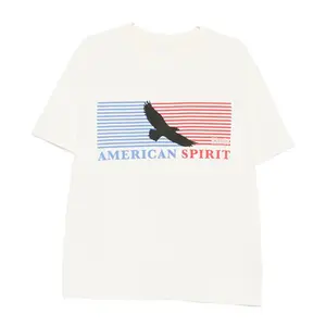 RHUDE American Spirit Eagle Tee – White Heritage Graphic T-Shirt, Unisex Fan Streetwear Style 2026