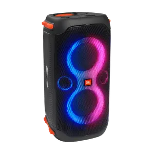 JBL Partybox 110, Portable party speaker with 160W powerful sound, built-in lights and splashproof design.