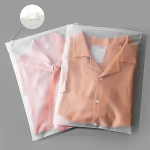 100Pcs/Set Clothing Packaging Bags for Shipping,10x13 Inch Plastic Frosted Bags for Travel Storage,Zipper Apparel Bag for Shirts,Socks,Underwear,Documents,No Vent Holes,Halloween Christmas Party Gifts