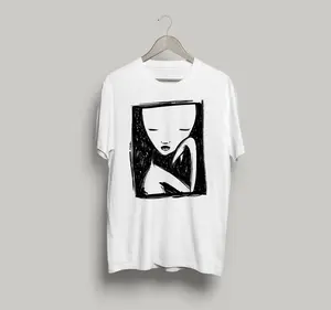Unisex Tshirt “Calma” Art By Fitar