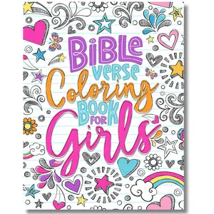 Bible Verse Coloring Book with Scripture Verses - Relaxation Paperback for Teens & Adults, Art Is Art Creative Mystery Mosaic Book