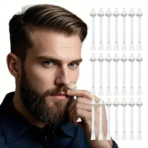 Disposable Wax Applicator Stick, Anti-allergy Plastic Spatula with Screw-in Head, Precise Waxing Tool, Precise Application of Wax, Body Care