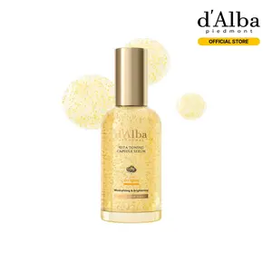 [OFFICIAL d'Alba] Vita toning Capsule Serum – Daily Vitamin Serum w/ Trufferol, Rose Water, Niacinamide, & Vitamin C - Hypoallergenic (3.38 fl oz)
