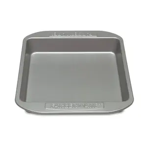 Farberware Nonstick 9-Inch Square Cake Pan for Even Heating & Easy Cleaning Tin Baking Dish