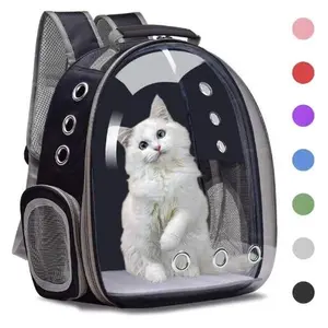 Transparent Cat Carrier Backpack - Breathable Pet Travel Carrier