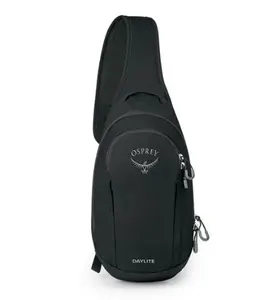 Osprey Daylite 6L Wome's Crossbody Travel Bag, Lightweight Shoulder Bag, Tote bag Black, Casual Outdoor Bag with adjustable strap, Travel Daypack Everyday With Zip