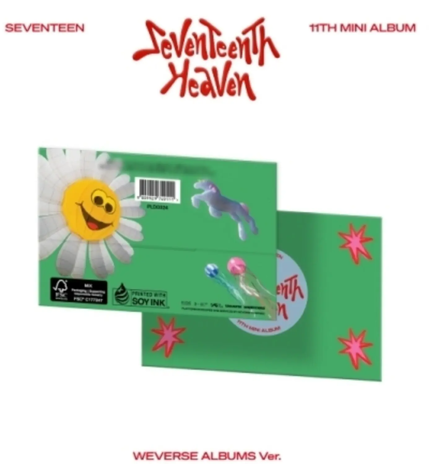 Seventeen - Seventeenth Heaven - Weverse QR Card Version - incl. 2 Selfie Photocards  [DISCLESS DIGITAL] Photos, Asia - Import
