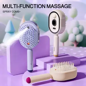 Atomized Essential Oil Hair Care Airbag Massage Comb, Anti-Static Hair Brushes & Combs for Smooth Tresses