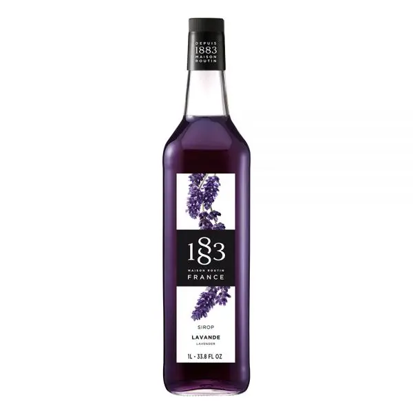 1883 Maison Routin Lavender Syrup - Glass Bottle (1L) 1883 Maison Routin Lavender Syrup - Glass Bottle (1L)