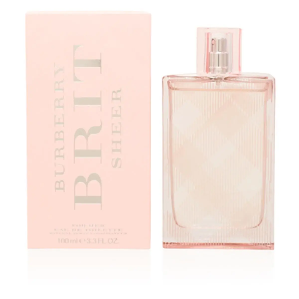 BURBERRY Brit Sheer Women's Eau De Toilette Aerosol Spray - 3.3 fl oz, Women's Fragrance, Elegant Floral Scent, Versatile Daily Wear, Prolonged Aroma