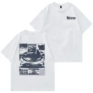 McLaren 720S T-shirt, Hoodie, Sweater, Car Enthusiast Shirt, Car Clothing, Unisex, Vintage car shirt Classic Cotton graphic tees Embroidered Fit