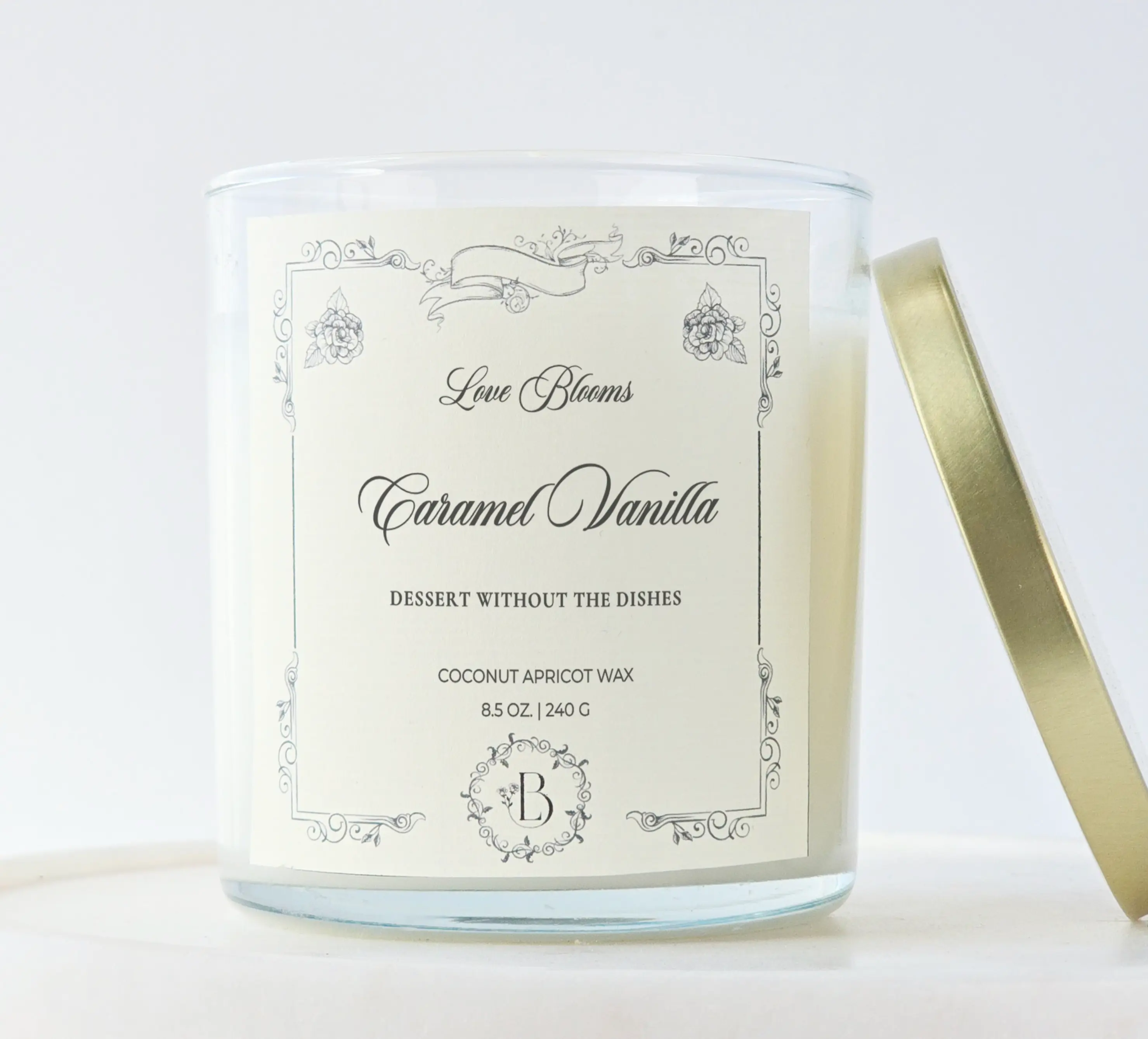 Caramel Vanilla | Scented Candle
