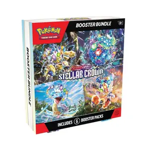 Stellar Crown Booster Bundle Pokemon Trading Card Game English