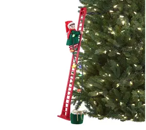 Mr. Christmas 43 in. Animated Ladder Climbing Elf