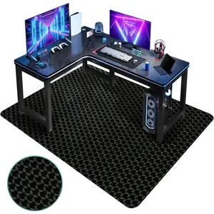 Office Chair Mat for Hardwood Floor, 63" x 51" Large Office Chair Mat, Gaming Chair Mat for Hardwood, Easy Glide for Chairs, Multi-Purpose Floor Protector Desk Chair Mat for Home Office