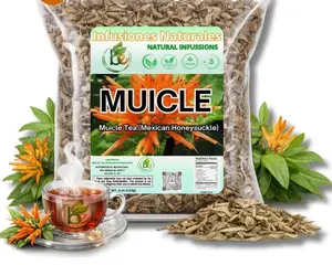 Muicle Herbal Tea (Mexican Honeysuckle) – 4 oz Loose Leaf – 100% Natural, Wildcrafted, Vegan, Non-GMO, Gluten-Free, Caffeine-Free – Authentic Mexican Herbal Infusion – by BexpertsUSA