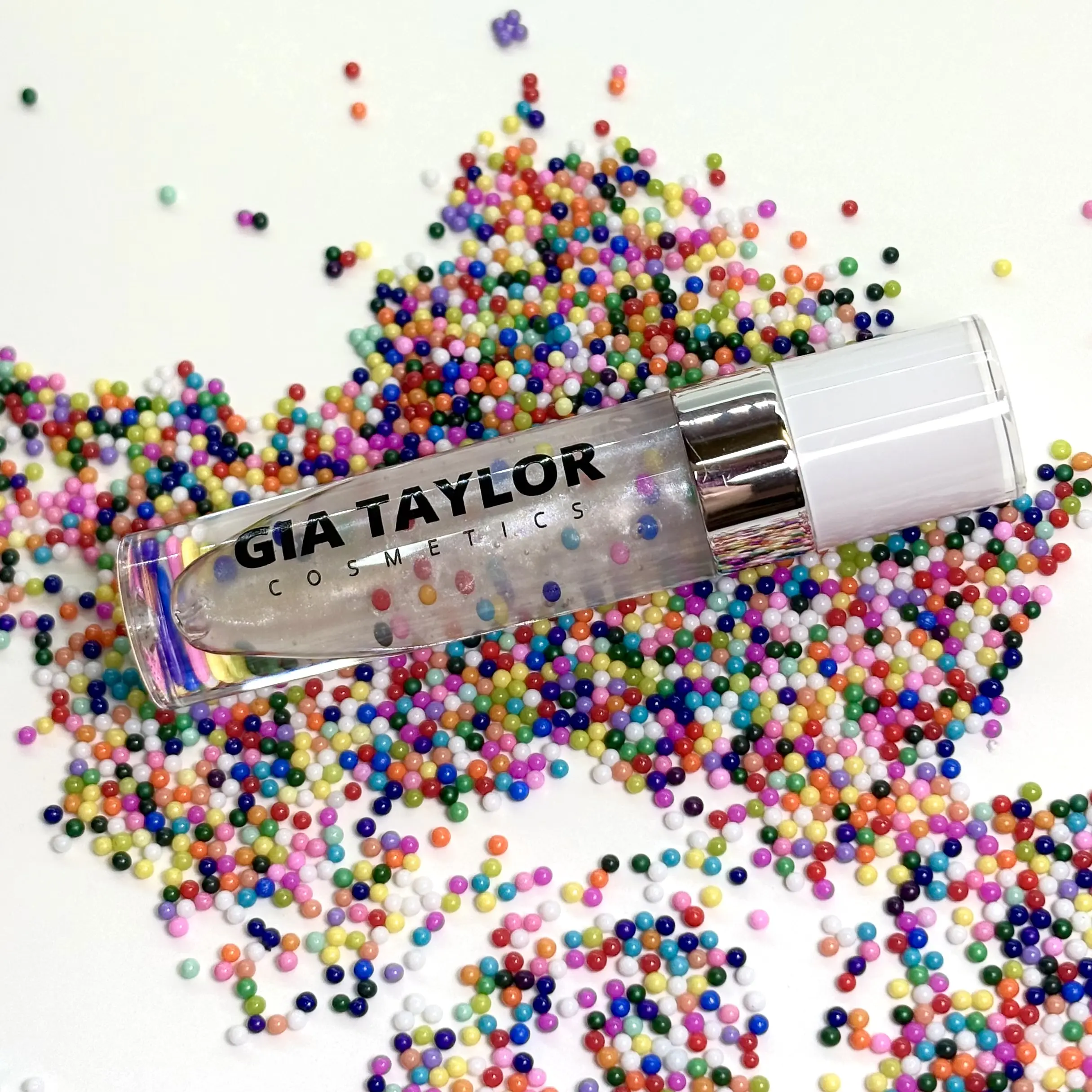 DOT CAKE vanilla lipgloss / Slight shimmer non sticky moisturizing cruelty free vegan hydrating