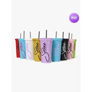 Selena Rhinestone Tumbler