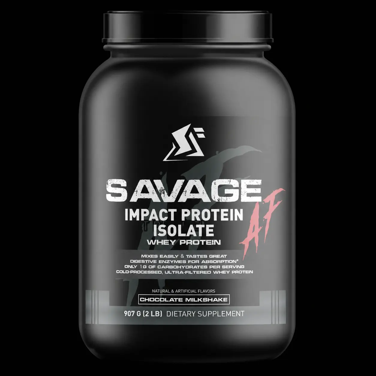 Savage AF Impact Whey Protein Isolate - Chocolate Milkshake