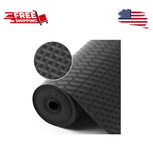 Shelf Liners for Kitchen Cabinets Refrigerator Liners Black 11.8 x 59 Inch