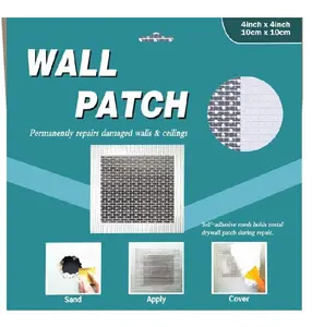 Drywall Patches Self Adhesive Wall Hole Repair Patches Dry Wall Patch Repair Kit Screen Patch Repair Kit for Broken Walls Repairing or Ceiling Filler