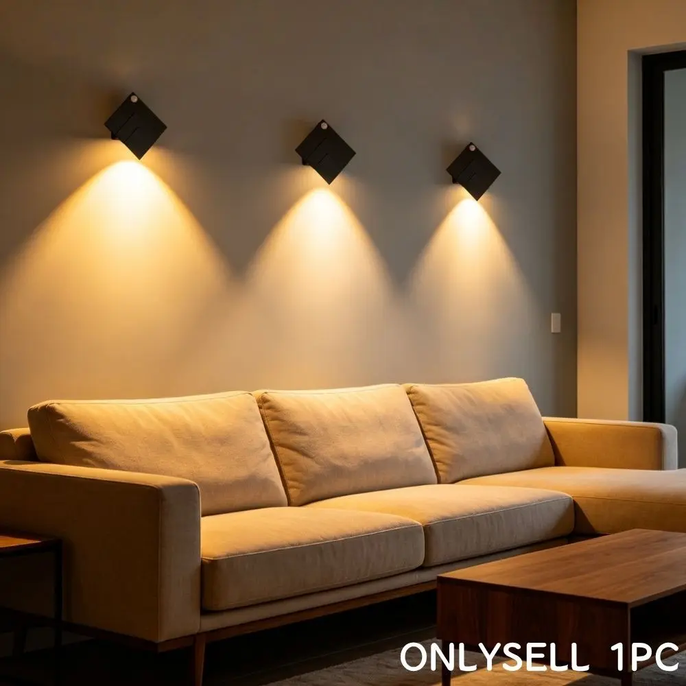Modern Minimalist Rhombus LED Wall Light, Nordic Geometric Decor Lamp, Ambient Mood Lighting for Living Room, Bedroom, Hallway